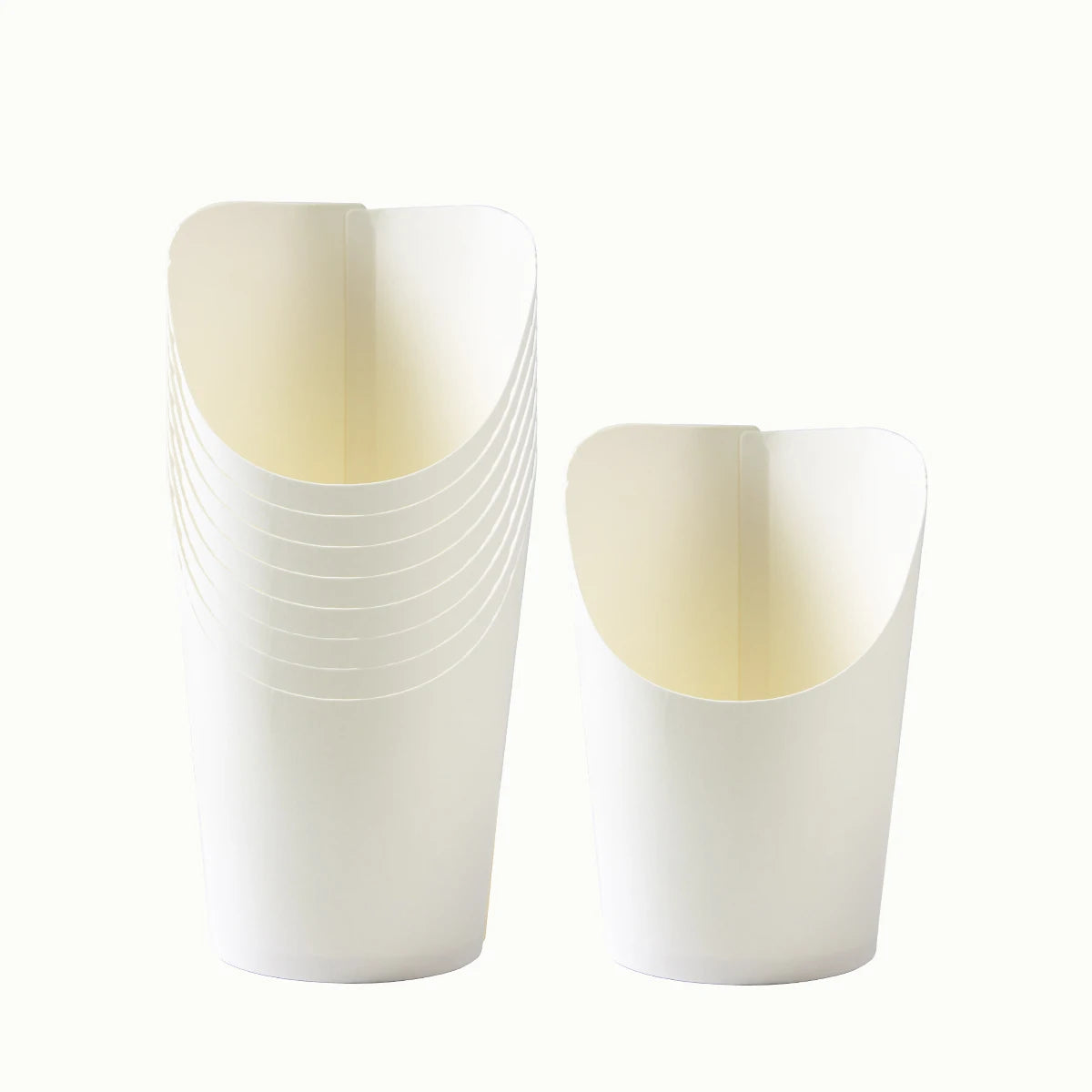 Kraft paper snack holders