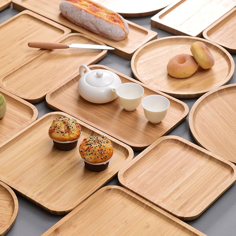Wooden beech tray