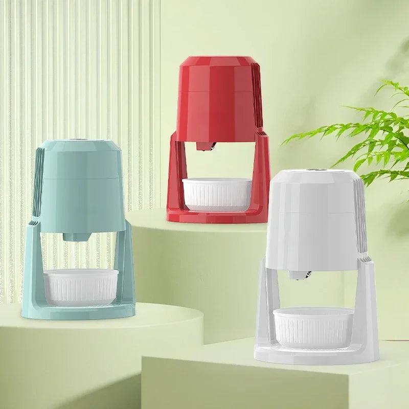 Automatic ice shaver