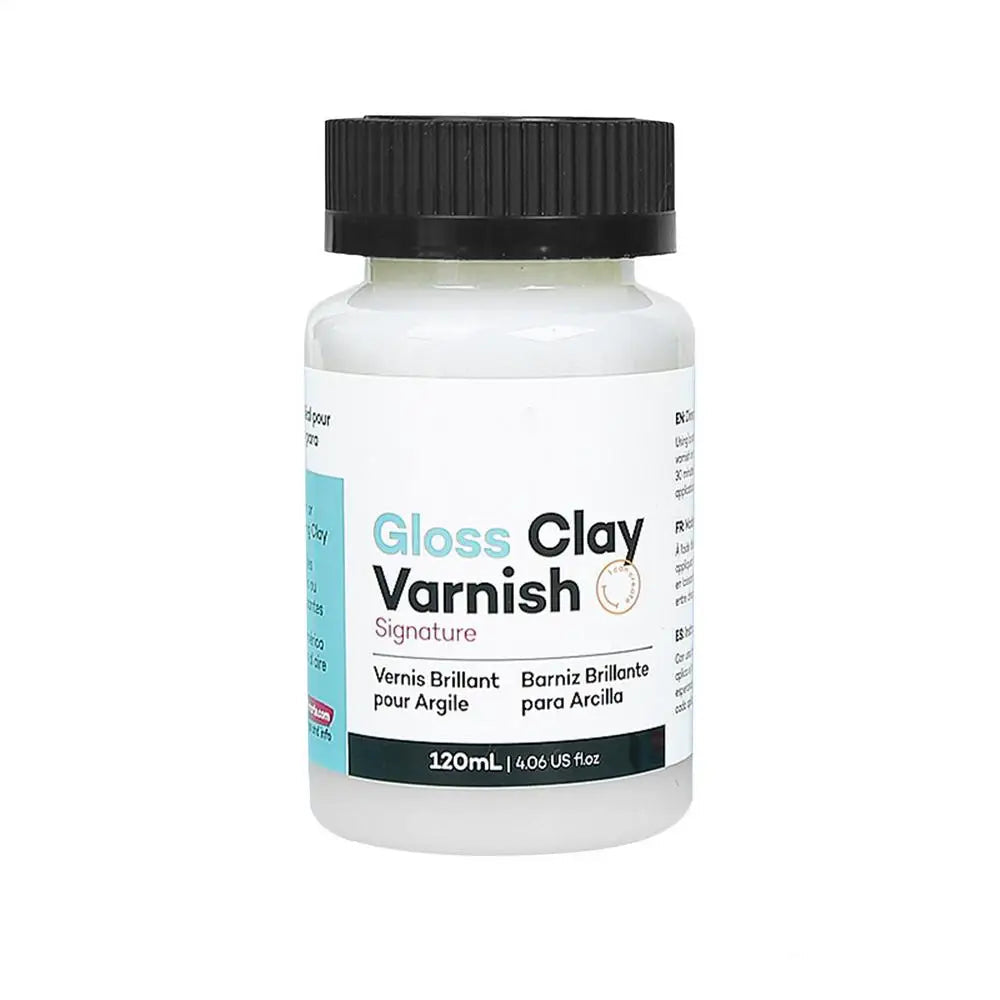 120ml High Gloss Varnish – Protective Finish for Air-Dry Clay