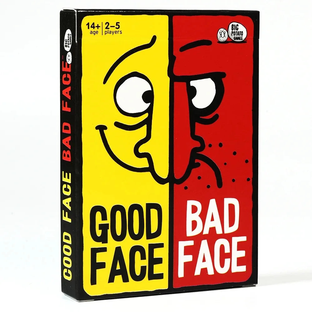 Good Face Bad Face – Hilarious party game for adults & families