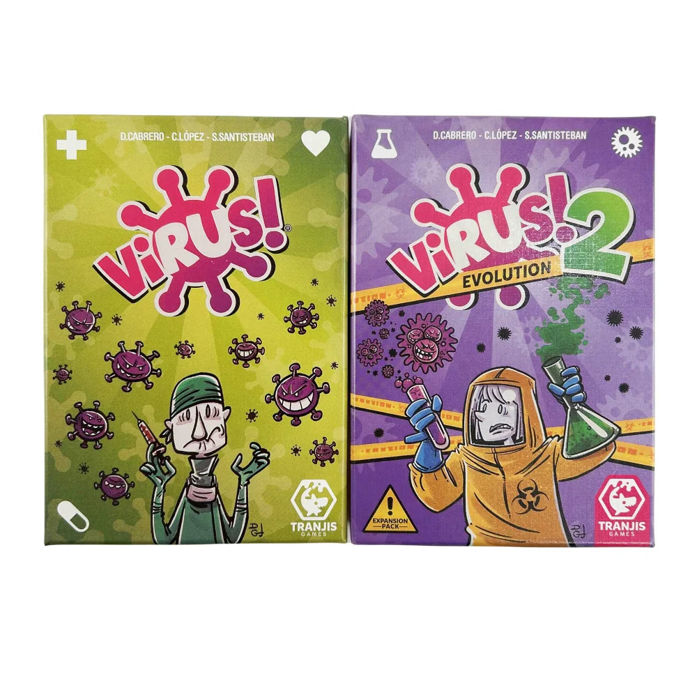 Virus! 1 & 2 – Contagiously fun card game