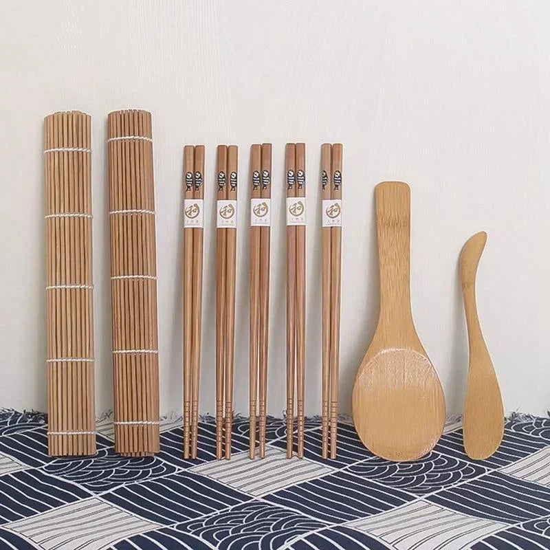 Sushi making kit - Bamboo DIY set