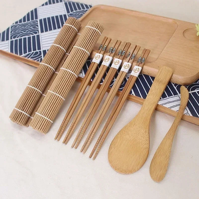 Sushi making kit - Bamboo DIY set