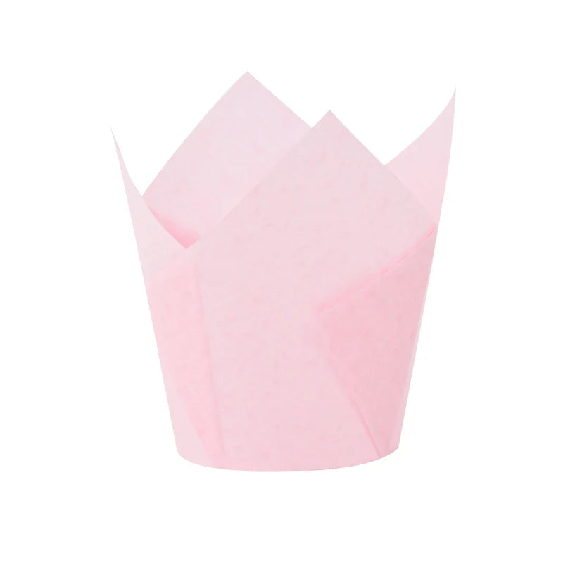 Newspaper style cupcake liners - 50 pcs