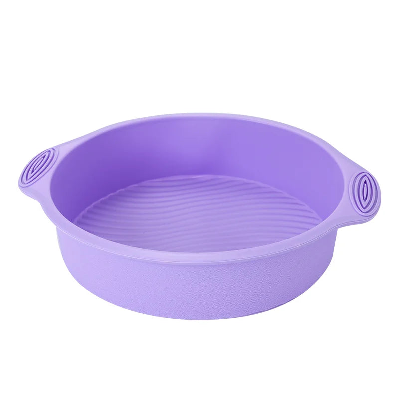 Purple silicone baking mold set