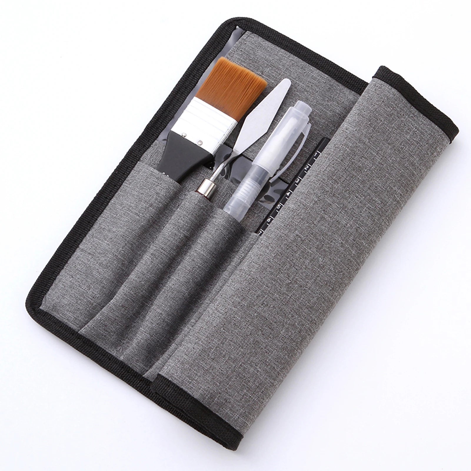 Artist paint brush set - With 18 tools and canvas case