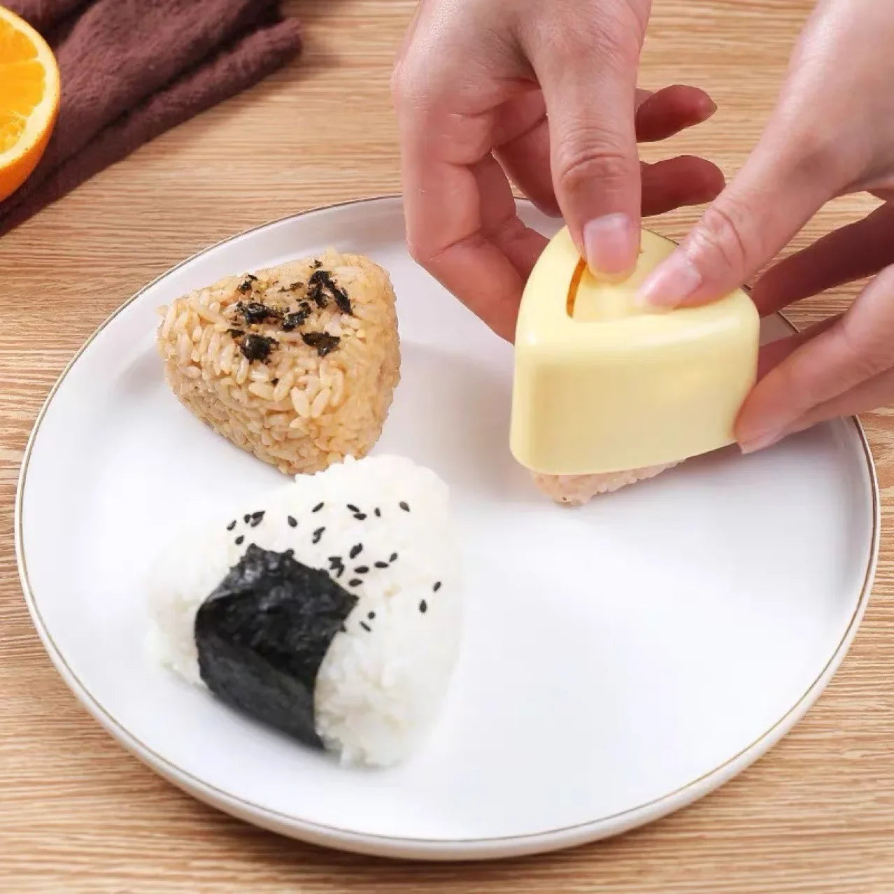 Onigiri mold set - Rice ball press for bento