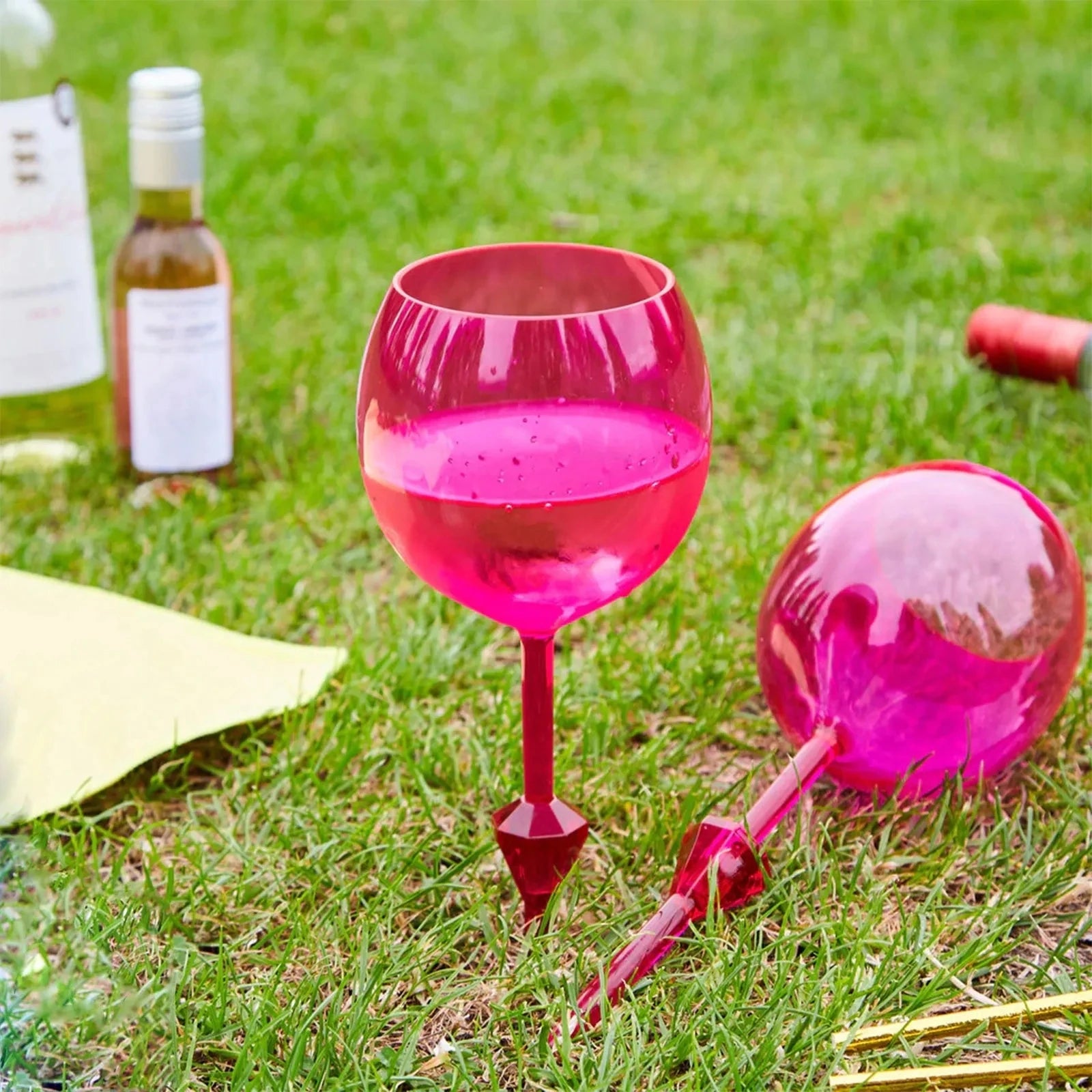 Floating Wine Glass