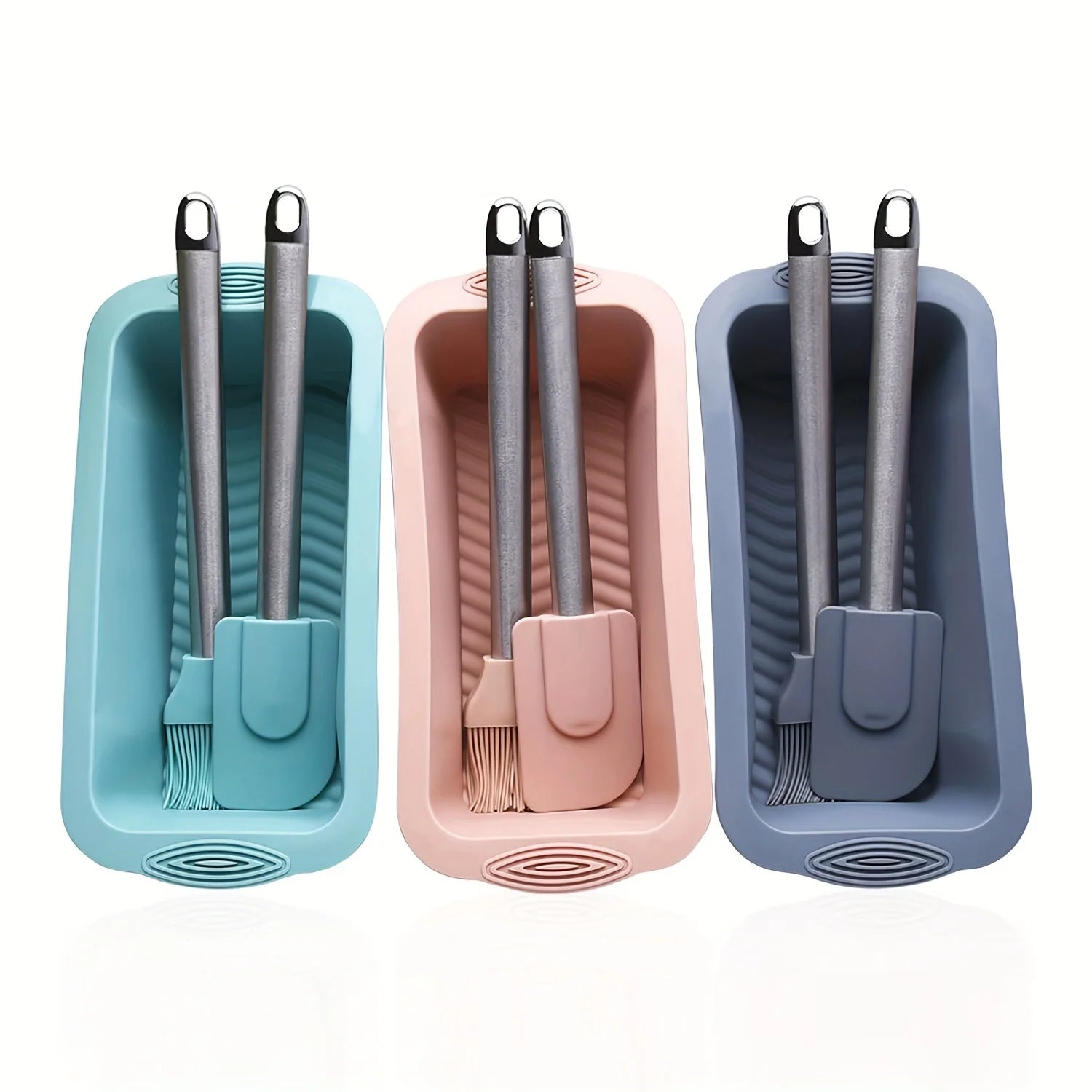 Silicone baking set - 6 tools for creative baking