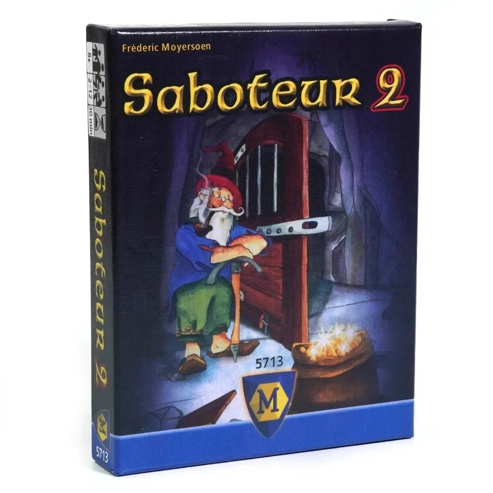 Saboteur – English card game of bluff & betrayal