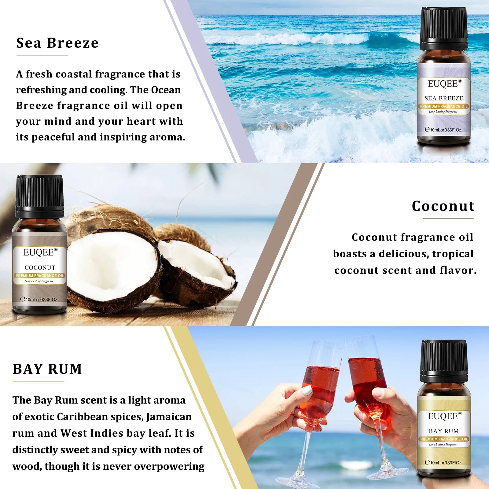 Holiday Island fragrance oils