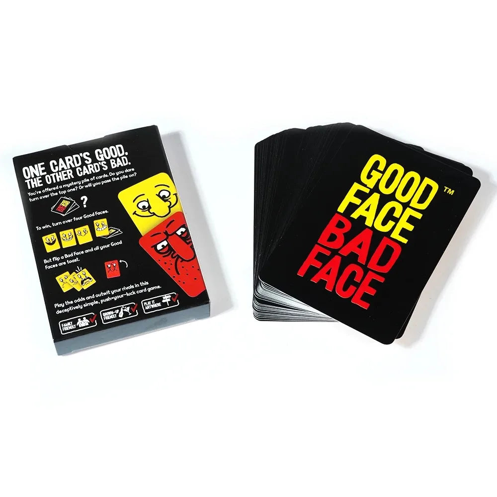 Good Face Bad Face – Hilarious party game for adults & families