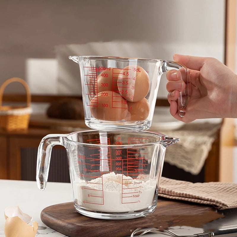 Glass measuring cup - 17 oz / 34 oz