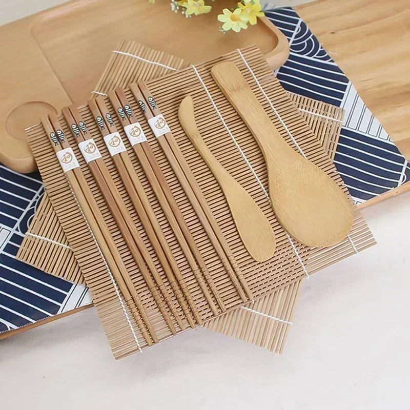 Sushi making kit - Bamboo DIY set