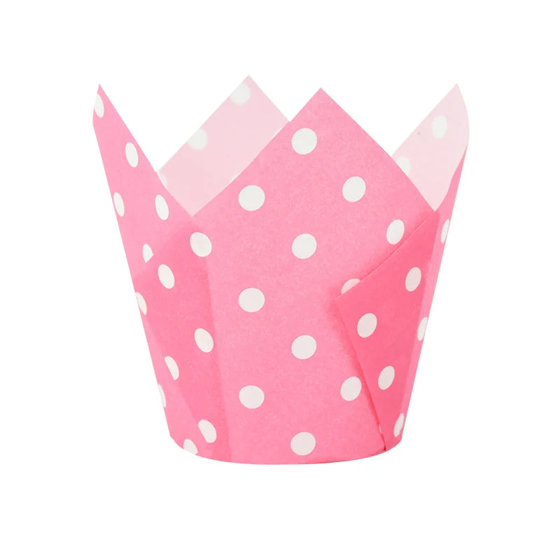 Newspaper style cupcake liners - 50 pcs