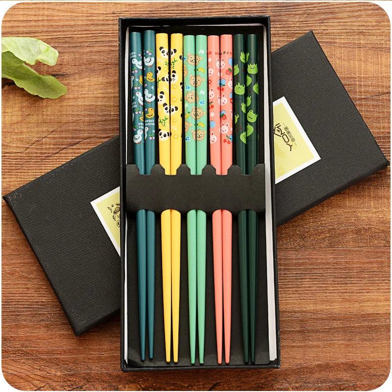Bamboo chopsticks set