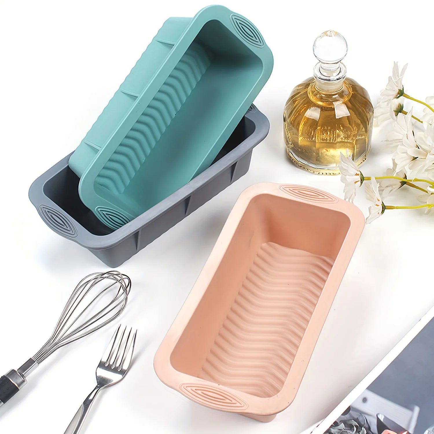 Silicone baking set - 6 tools for creative baking