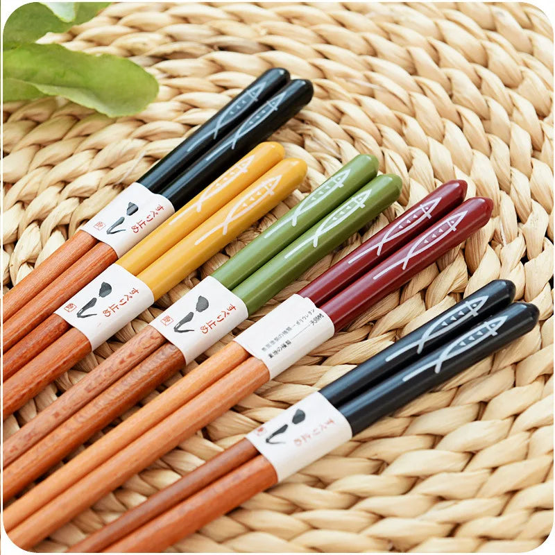 Bamboo chopsticks set
