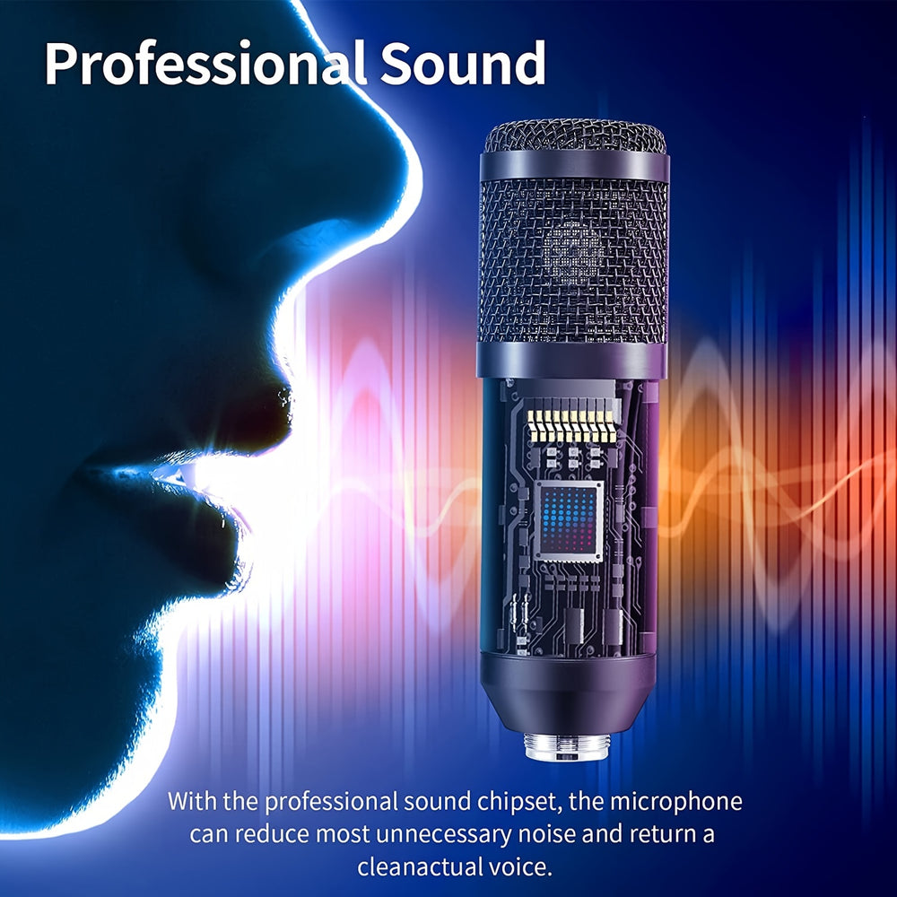 192kHz/24Bit Professional USB Microphone