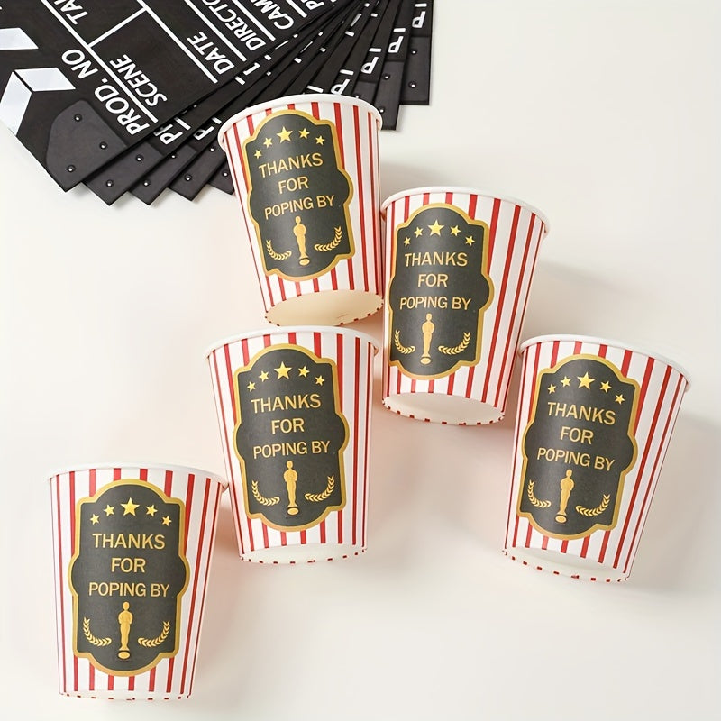 Hollywood Movie Night Party Supplies Kit