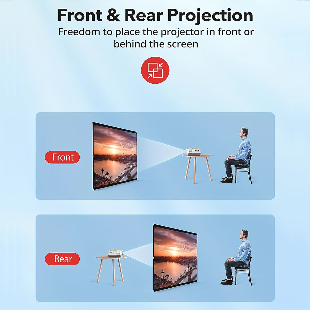 120-inch Projection Screen 4K HD