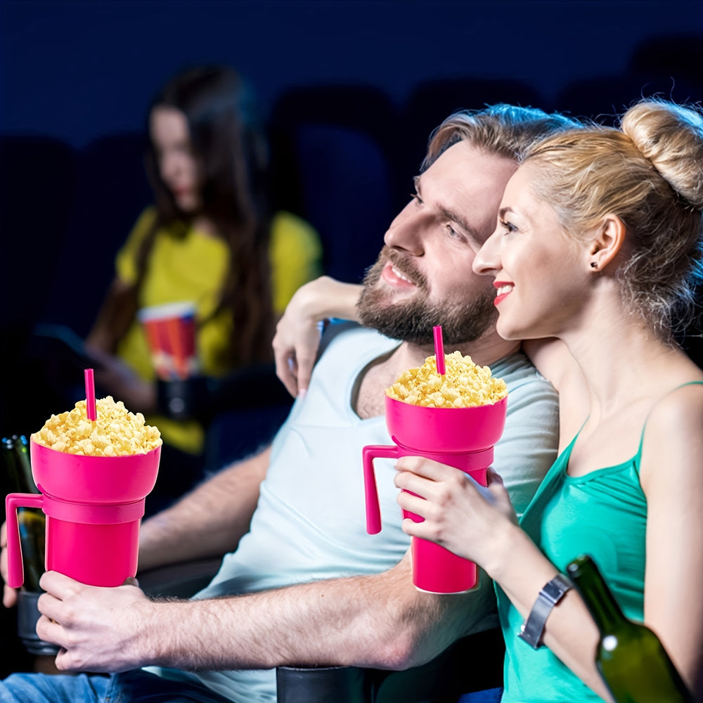 2-in-1  Drink Cup and Snack Bowl