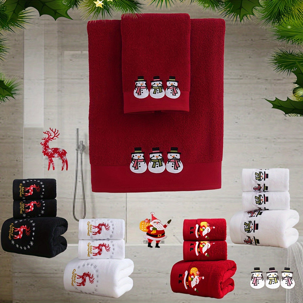 Christmas Cotton Towel Set