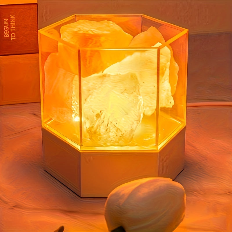 Bedroom Salt Stone Lamp