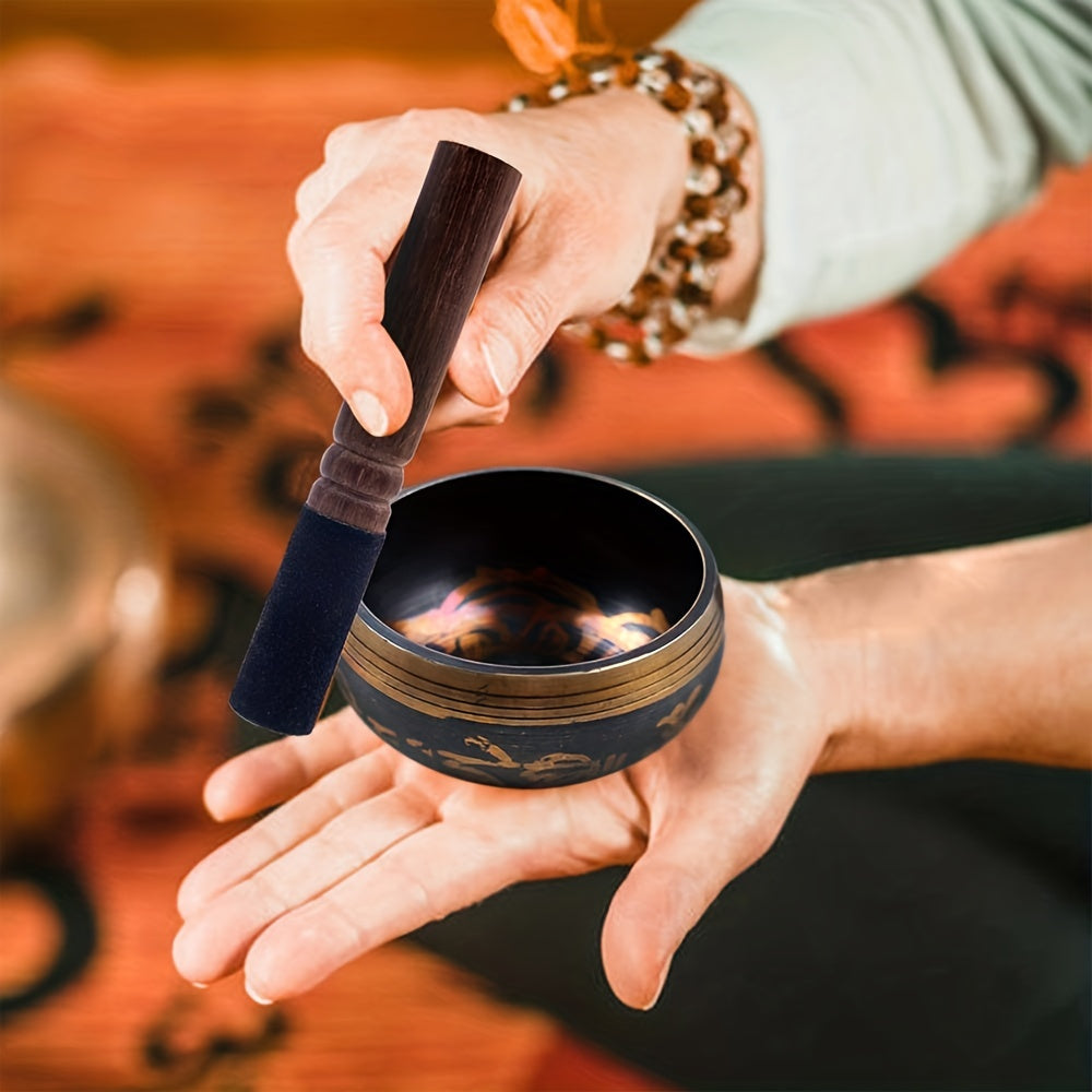 Hand-Hammered Meditation Sound Bowl