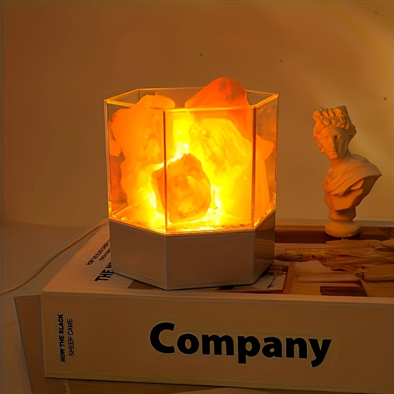 Bedroom Salt Stone Lamp