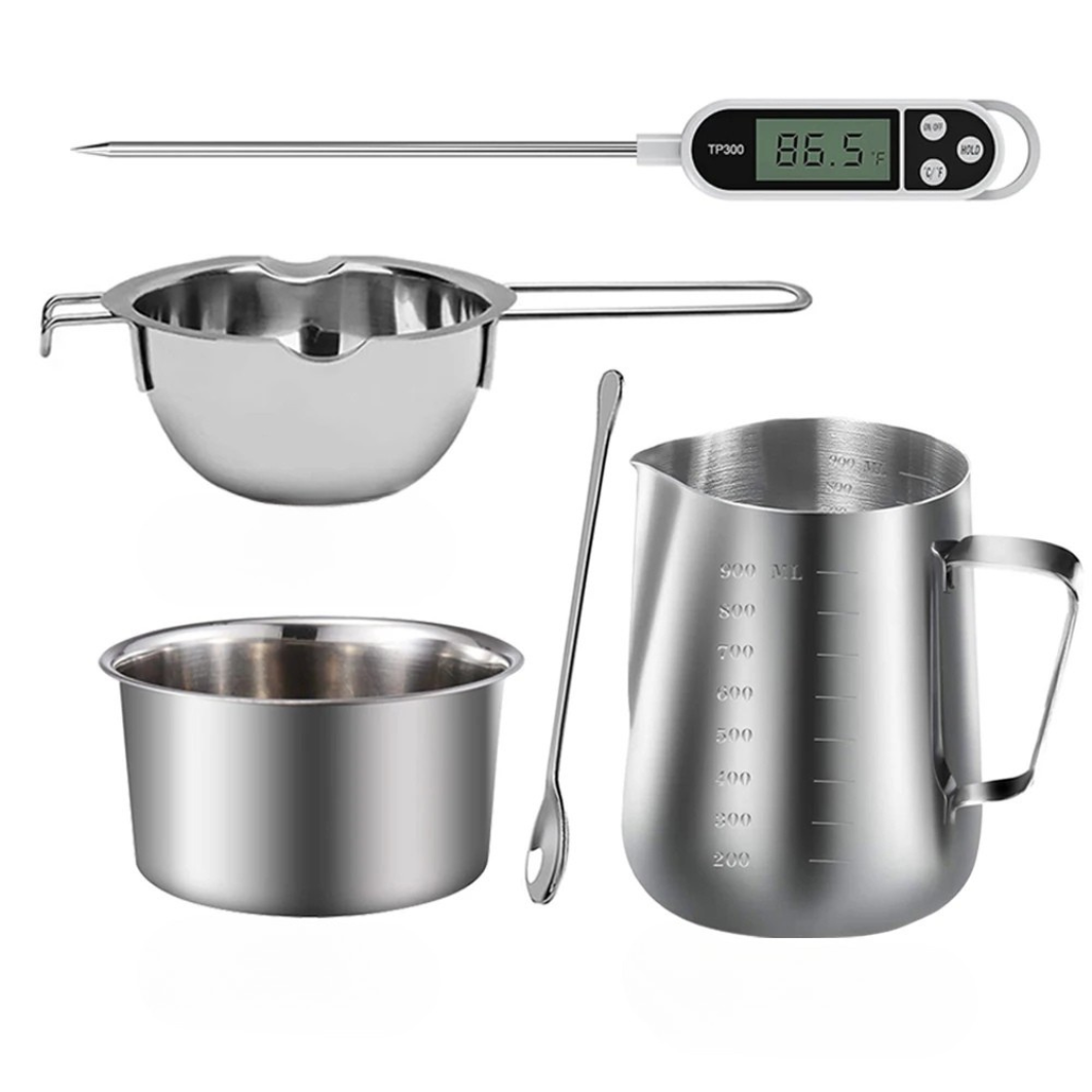 DIY candle making kit with hot plate – Complete set